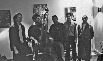 Me, Tony Scherr, Jack DeJohnette, Dave Pietro and Michael Cain at Ht Factory NYC for my debut recording "Forget Everything"